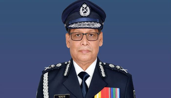 ইন্সপেক্টর জেনারেল অব পুলিশ (আইজিপি) বাহারুল আলম। ফাইল ছবি