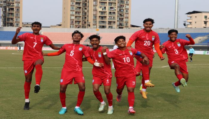 শ্রীলঙ্কাকে গোলবন্যায় ভাসাল বাংলাদেশ