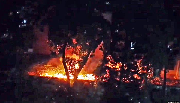 ঢাবির বিজয় একাত্তর হলে সিলিন্ডার বিস্ফোরণে অগ্নিকাণ্ড