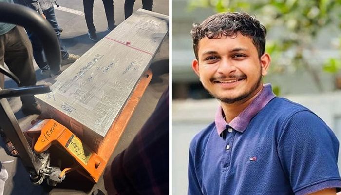 সিলেটের তরুণ কনটেন্ট ক্রিয়েটর দ্বীপঙ্কর দ্বীপ। ছবি: সংগৃহীত