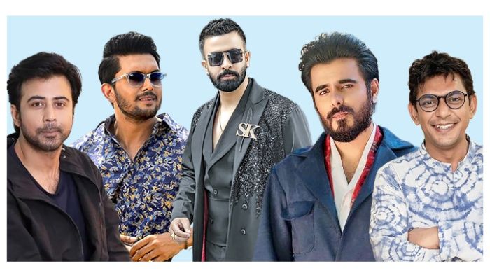 শীর্ষ ৫ নায়কের কার অনুসারী কত