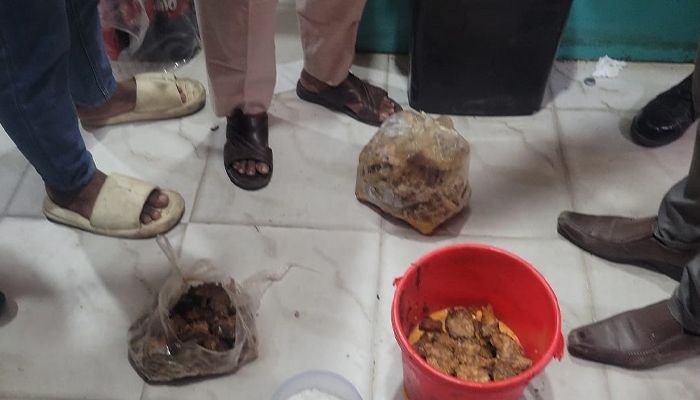 হোটেলে পচা মাংসের ব্যবহার, জরিমানা 