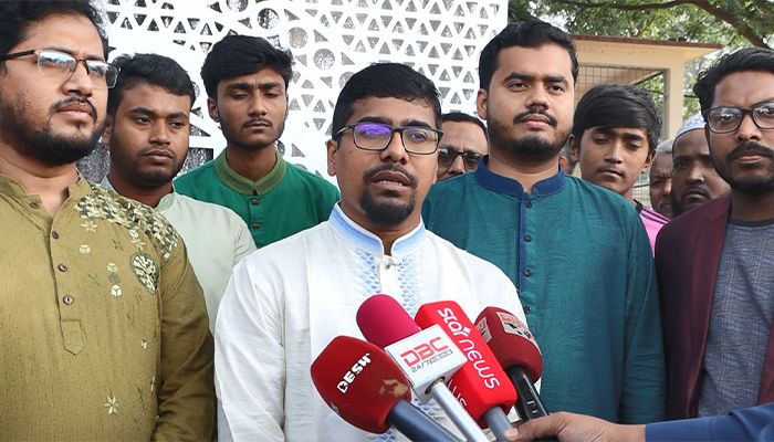 ছাত্রদলের শুভ বুদ্ধির উদয় না হলে ছাত্রসমাজ তাদের সেইভাবেই জবাব দেবে: সাদ্দাম