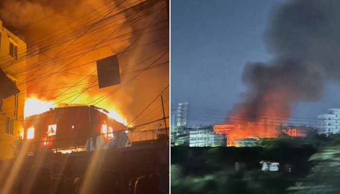 রাজধানীর কুড়িলে লাগা আগুন নিয়ন্ত্রণে