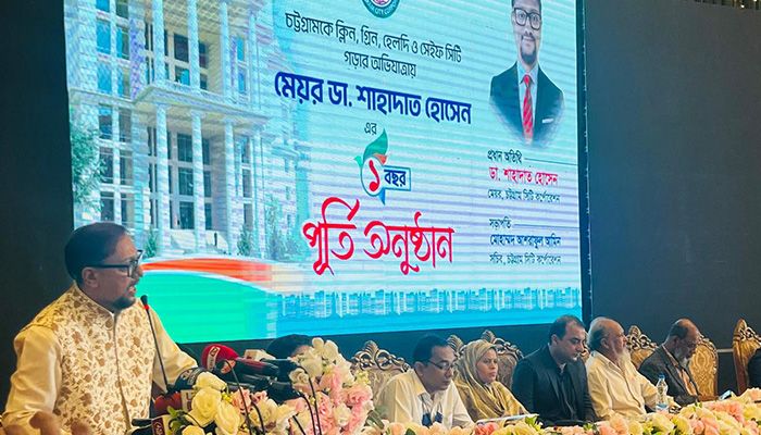 এক বছরের অগ্রগতি তুলে ধরলেন চসিক মেয়র