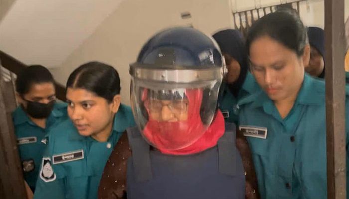 ধানমন্ডি ৩২-এ মারধরের শিকার সেই নারী কারাগারে