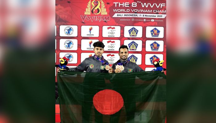 ভভিনাম চ্যাম্পিয়নশিপে বাংলাদেশের তিন ব্রোঞ্জপদক 