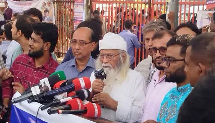আবুল সরকারকে গ্রেপ্তারের প্রতিবাদে ফরহাদ মজহার