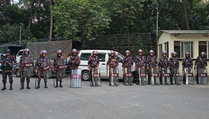 শেখ হাসিনার রায়ের আগে ট্রাইব্যুনালে নিরাপত্তা জোরদার