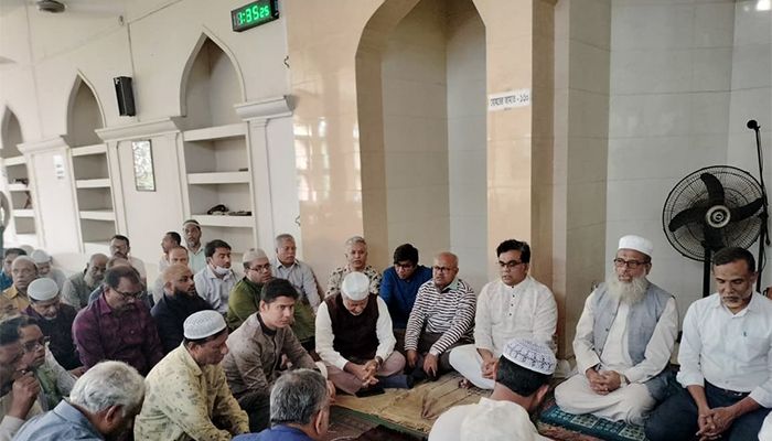খালেদা জিয়ার আরোগ্য কামনায় জাবিতে মিলাদ মাহফিল 