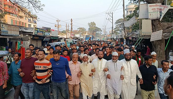 নির্বাচনী প্রচারণায় বিএনপি নেতা লাঞ্ছিত, প্রতিবাদে বিক্ষোভ