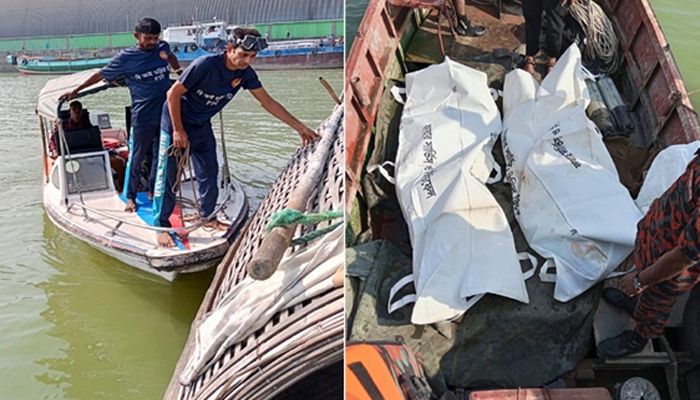 মেঘনা নদীতে ট্রলার ডুবে নিখোঁজ দুই যুবকের মরদেহ উদ্ধার