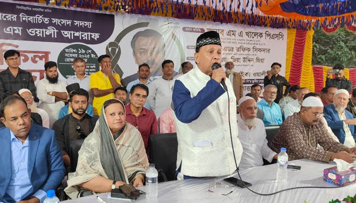 বাঞ্ছারামপুরে বিএনপির শক্তিশালী নেতৃত্বকেই মনোনয়ন দিতে হবে : সাবেক এমপি খালেক 