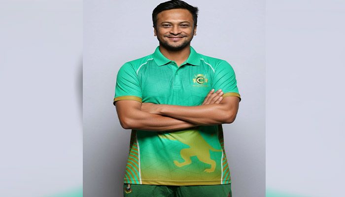 আবুধাবি টি-টেনে রয়্যাল চ্যাম্পসের অধিনায়ক সাকিব