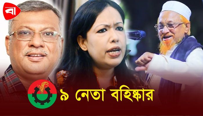 বিএনপি থেকে রুমিন ফারহানাকে বহিষ্কার