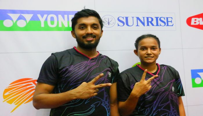 ইতিহাস গড়ে মিশ্র দ্বৈতের ফাইনালে জুমার-ঊর্মি জুটি