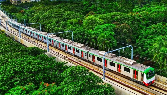 মেট্রোরেল। ছবি : সংগৃহীত
