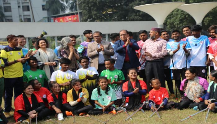 অ‍্যাম্পিউটি ফুটবল লিগের যাত্রা শুরু