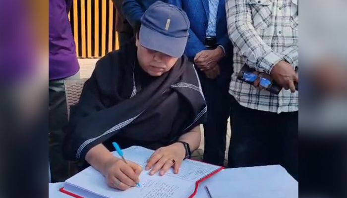 খাগড়াছড়ি জেলা বিএনপির খালেদা জিয়ার ইন্তেকালে ৭ দিনের শোক ঘোষণা
