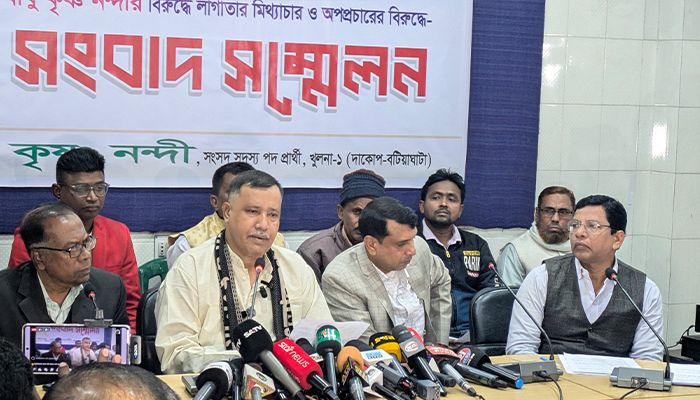 ভারত থেকে হত্যার হুমকি দেওয়া হচ্ছে : অভিযোগ কৃষ্ণ নন্দীর