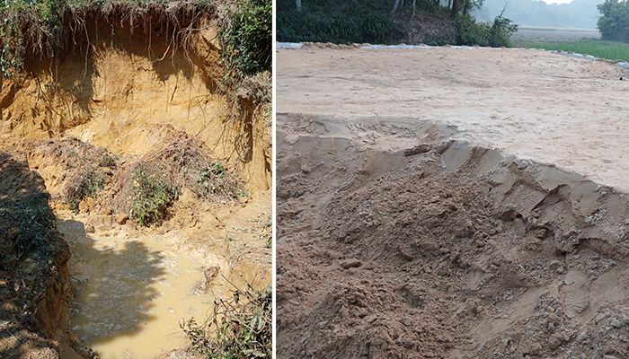 পাহাড় কাটতে বাধা দেওয়ায় বনকর্মীকে হামলা, আহত ৫