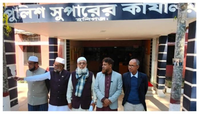 হবিগঞ্জের ডিসি-এসপির সাথে জামায়াতের ৪ প্রার্থীর সাক্ষাৎ