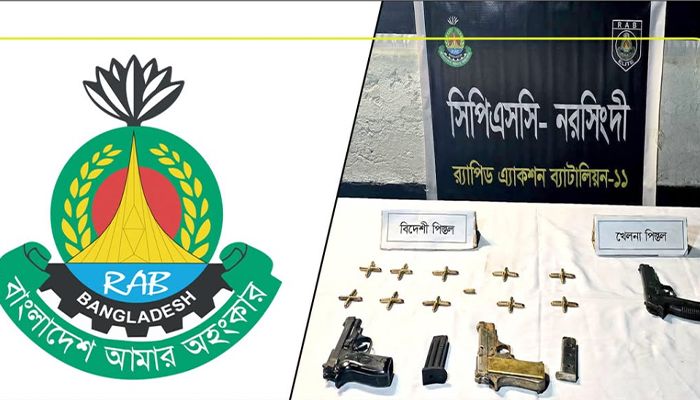 হাদিকে হত্যাচেষ্টায় ব্যবহৃত অস্ত্র নরসিংদী থেকে উদ্ধার, গ্রেপ্তার ১