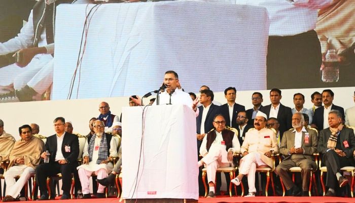 প্রত্যাবর্তন ভাষণে যা বললেন তারেক রহমান  