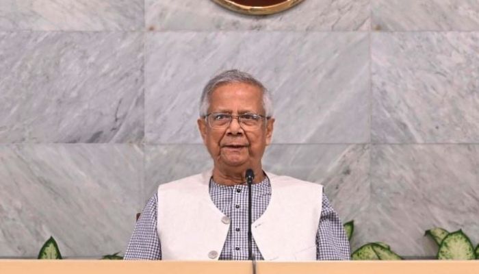 ইংরেজি নববর্ষে প্রধান উপদেষ্টার শুভেচ্ছা