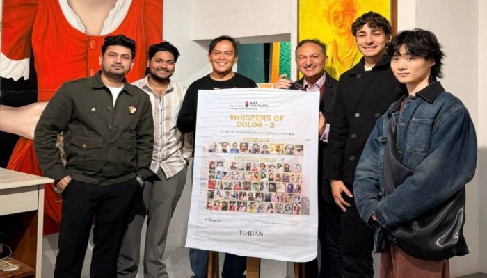 বাংলাদেশী চিত্রশিল্পীর উদ্যোগে ইতালিতে  আর্ট প্রদর্শনী