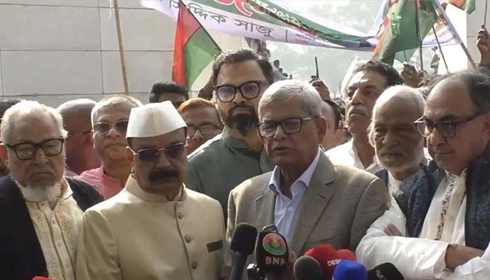 স্বাধীনতার শত্রুরা আবার মাথাচাড়া দিয়ে উঠতে চায় : মির্জা ফখরুল
