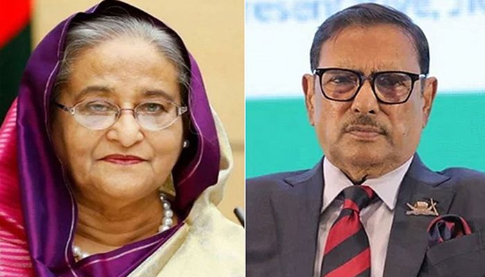 শেখ হাসিনা-ওবায়দুল কাদেরসহ ১৭ জনের দেশত্যাগে নিষেধাজ্ঞা