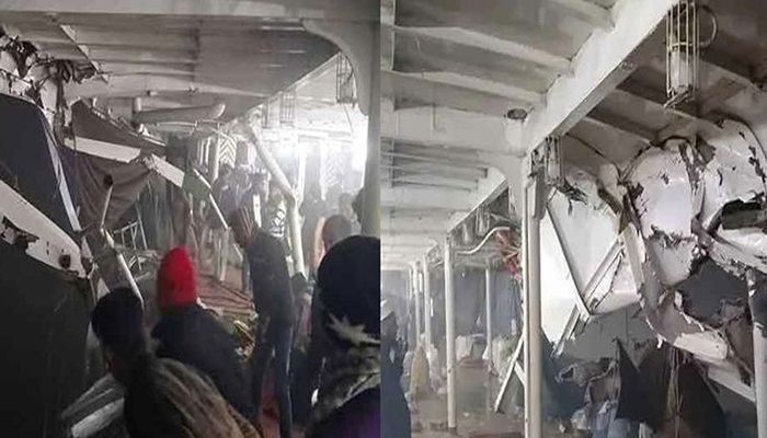 ঘন কুয়াশায় মেঘনায় দুই লঞ্চের সংঘর্ষে চারজন নিহত