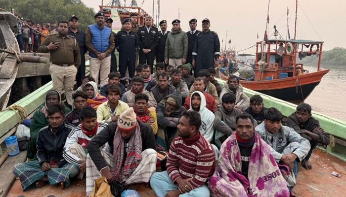 ৩৫ বাংলাদেশি জেলেকে আটক করেছে ভারত