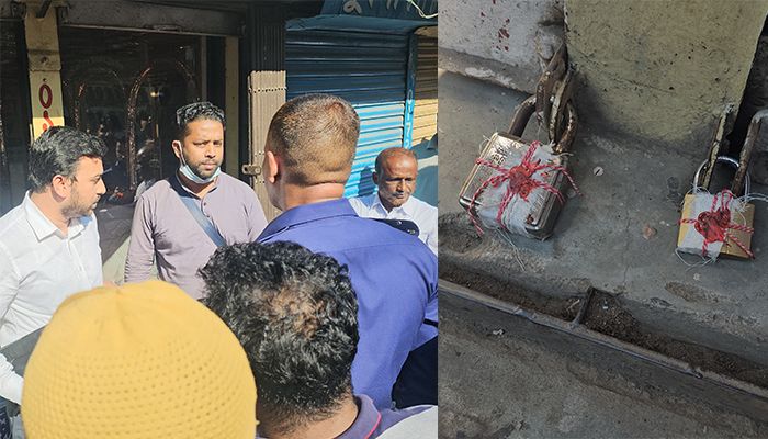 ১০ মিনিট সময় দিয়ে সুনামগঞ্জে ৭টি দোকানে সিলগালা