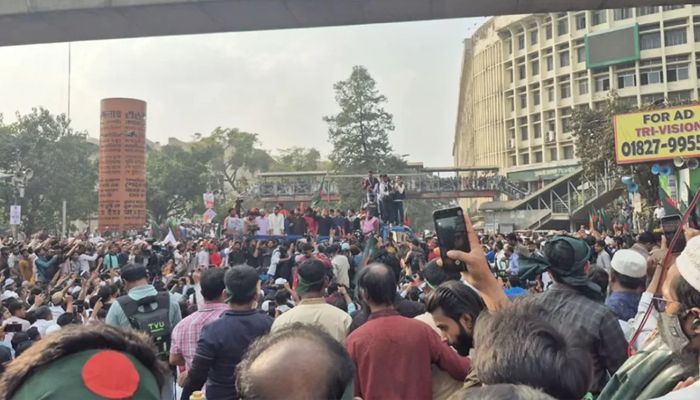 ‘শাহবাগের নাম হবে শহীদ ওসমান হাদি চত্বর’