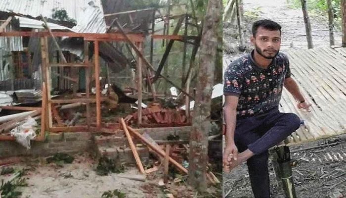 বোমা বানাতে বিস্ফোরণ, উড়ে গেছে হাতের কব্জিসহ ঘরের চাল, নিহত ১