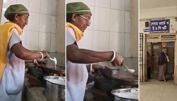 অপারেশন থিয়েটারে চুলা জ্বালিয়ে রান্না-বান্না