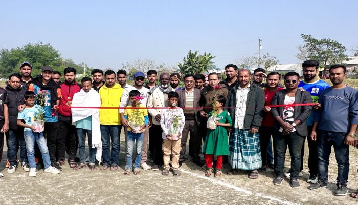 মাদকমুক্ত সমাজ বিনির্মাণে ক্রিকেট আয়োজন