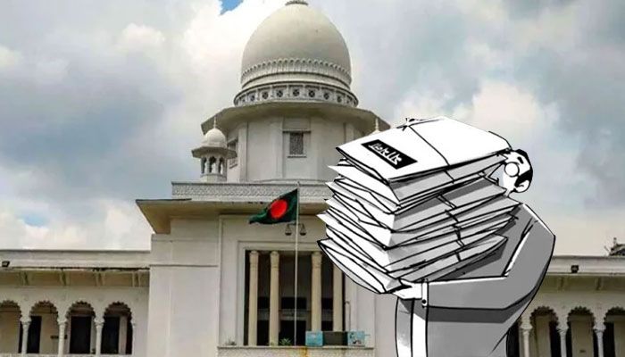 মামলার ‘পাহাড়’ নিয়ে নতুন বছর শুরু