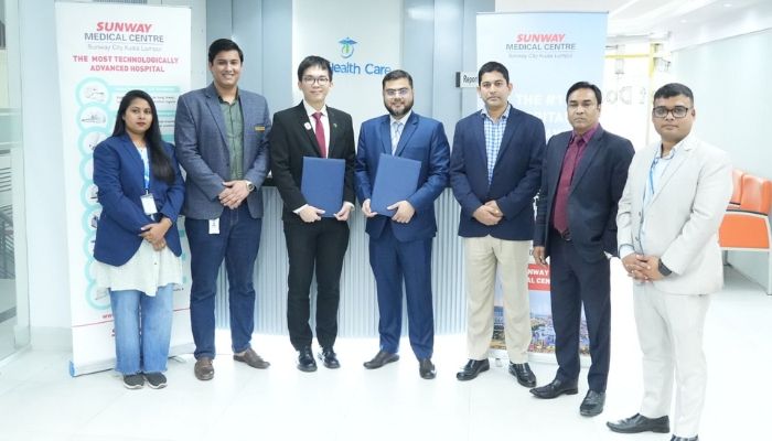 বাংলাদেশের জেজি হেলথকেয়ার এখন মালয়েশিয়ার সানওয়ের প্রতিনিধি    