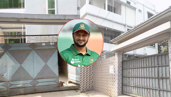 সাকিবের দেশে ফেরা নিয়ে জল্পনা, মাগুরার বাড়িতে চলছে সংস্কার