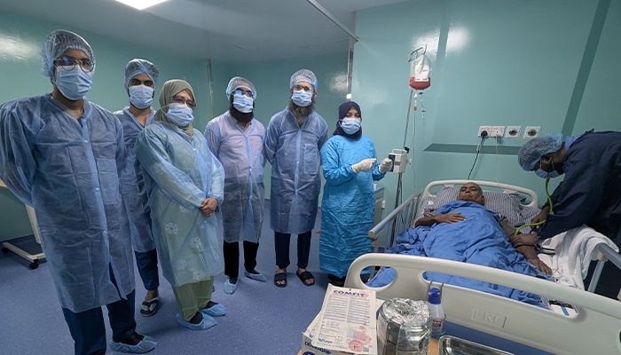 প্রথম সফল বোন ম্যারো ট্রান্সপ্লান্ট ইতিহাস গড়ল টিএমএসএস