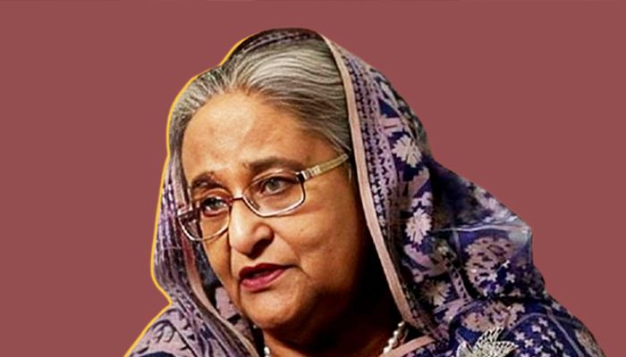 ক্ষমতাচ্যুত প্রধানমন্ত্রী শেখ হাসিনা