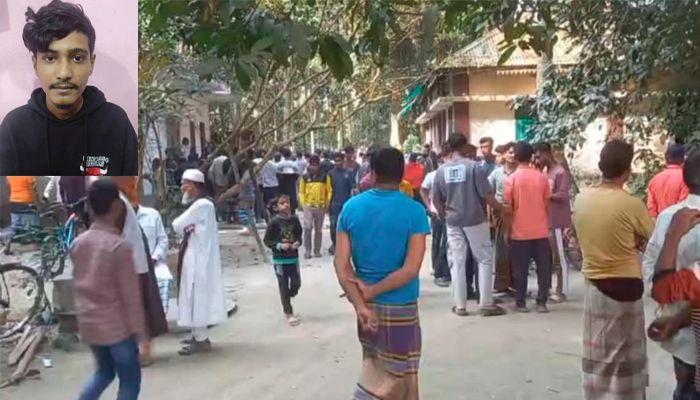 নিখোঁজের ৮ দিন পর হাত-পা বাঁধা অবস্থায় শনিবার ফজলে রাব্বি (২১) নামে একজনের মরদেহ উদ্ধার করেছে পুলিশ। ছবি: প্রতিদিনের বাংলাদেশ