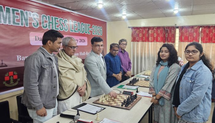 মহিলা দাবা লিগের শীর্ষে চার দল