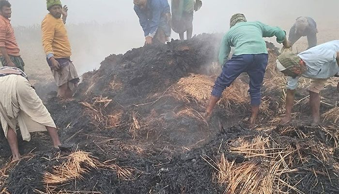 ‘মাঠে ছুটে গিয়ে দেখি আমার সব শেষ’