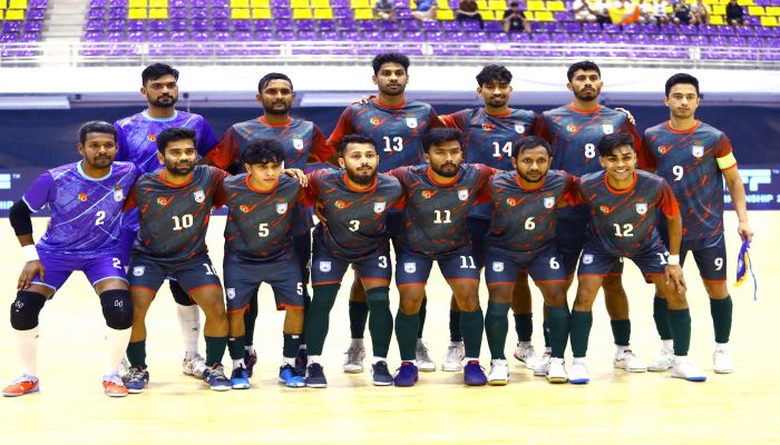 ভুটানকে হারিয়ে আন্তর্জাতিক ফুটসালে বাংলাদেশের ‘অভিষেক জয়’