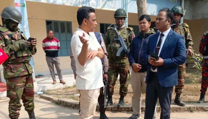 বগুড়ায় কেন্দ্রে অনধিকার প্রবেশের যে ব্যাখ্যা দিলেন বিএনপি নেতা