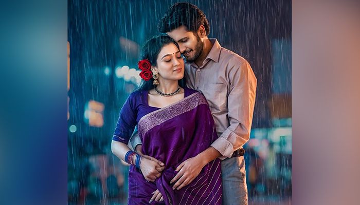 নীরব ভালোবাসার গল্পে ‘নীল রেইনকোট’